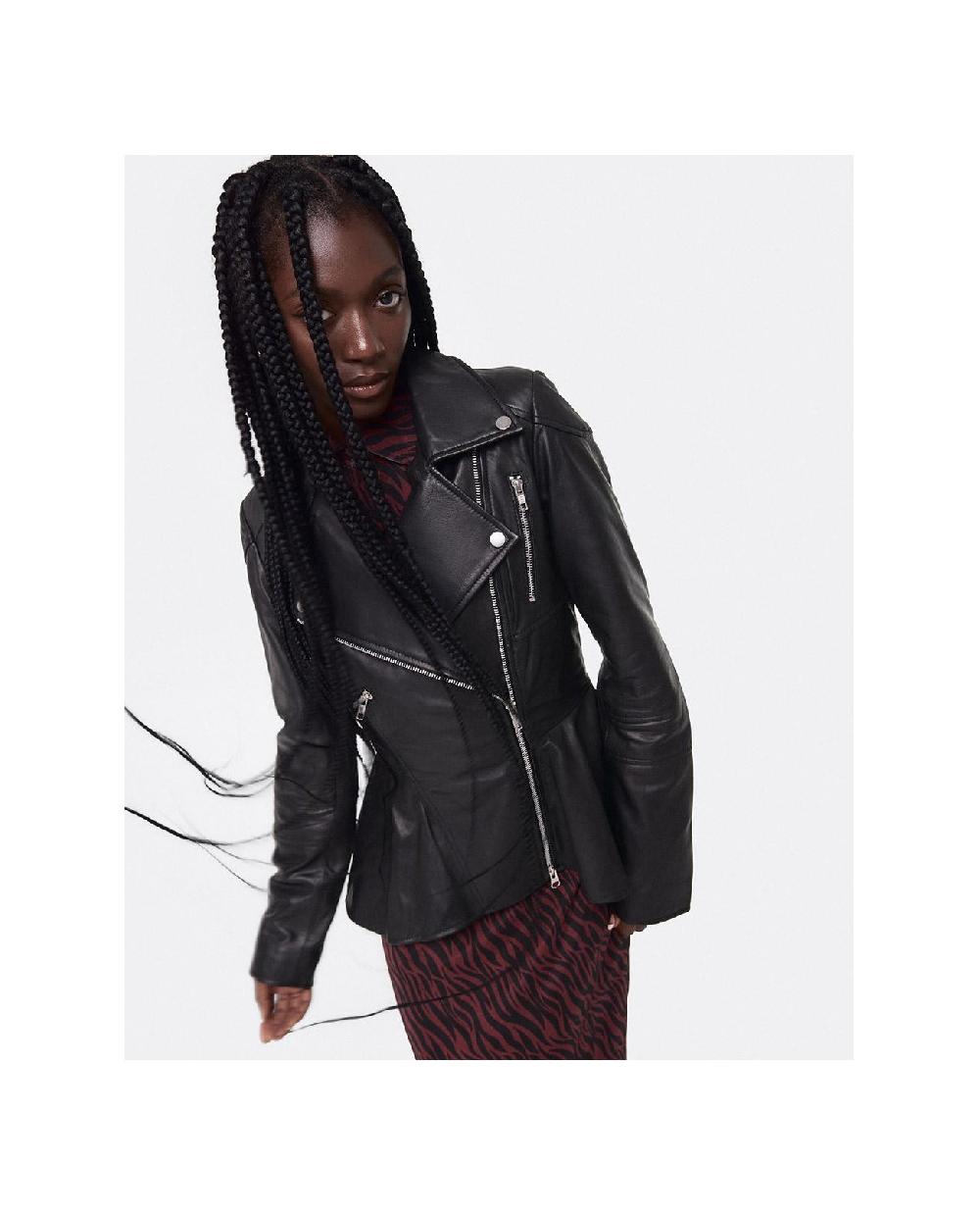 Cuplé PELUM BIKER CHAQUETA PIEL NEGRO En oferta