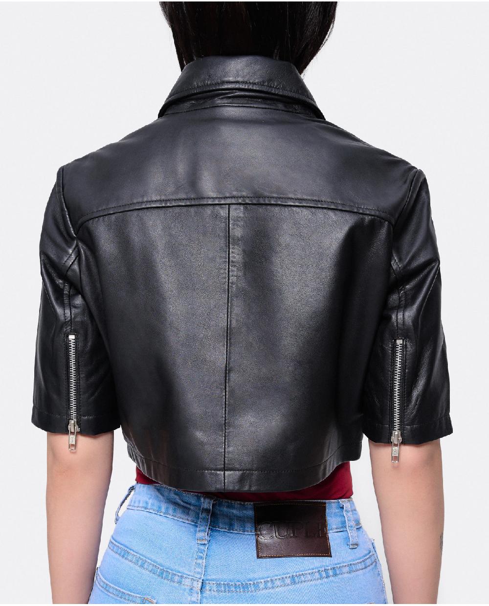 Cuplé TORERA CORTA PIEL NEGRO Gran oferta