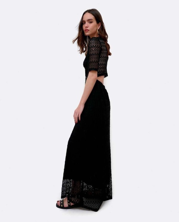 Cuplé VESTIDO ESCOTE ARO PUNTO NEGRO Los más vendidos
