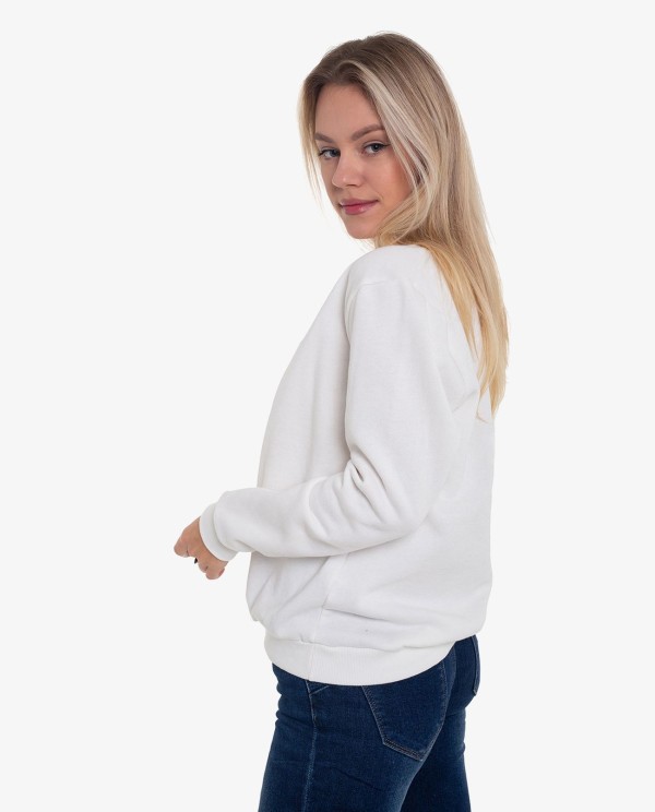 Cuplé SUDADERA BLANCA DE ALGODÓN CON LOGO CUPLÉ Envío gratis