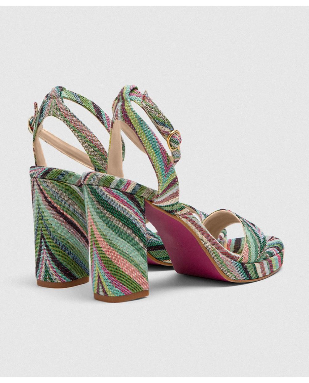Cuplé SANDALIA CONIL TEXTIL MULTICOLOR COMPRAR AHORA