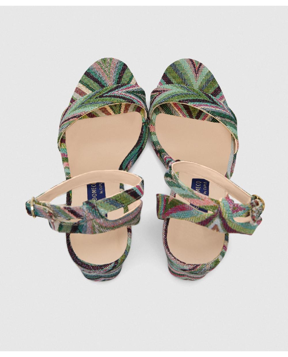 Cuplé SANDALIA CONIL TEXTIL MULTICOLOR COMPRAR AHORA