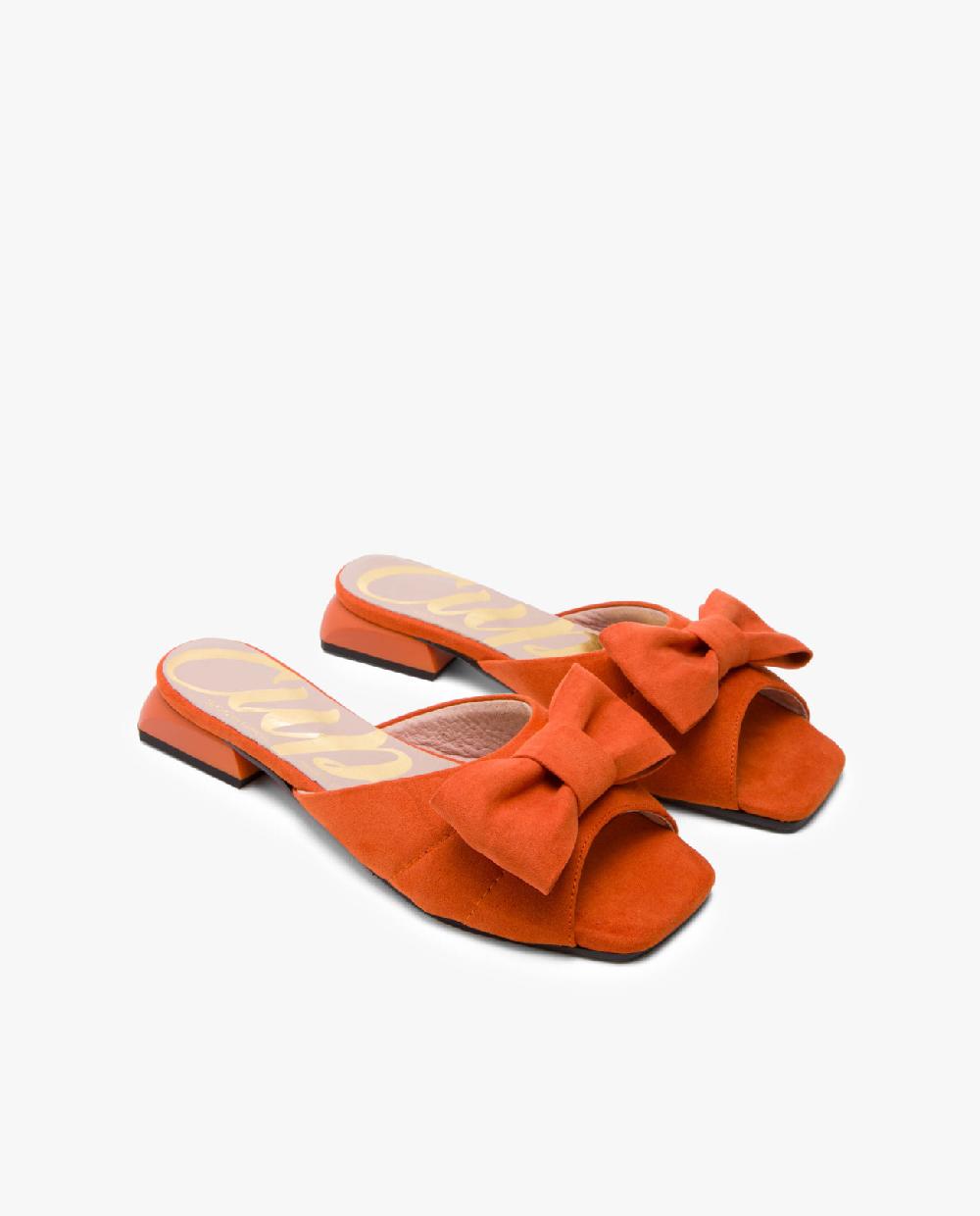 Cuplé PALA ACOLCHADA ULTRASUEDE NARANJA Envío internacional gratuito
