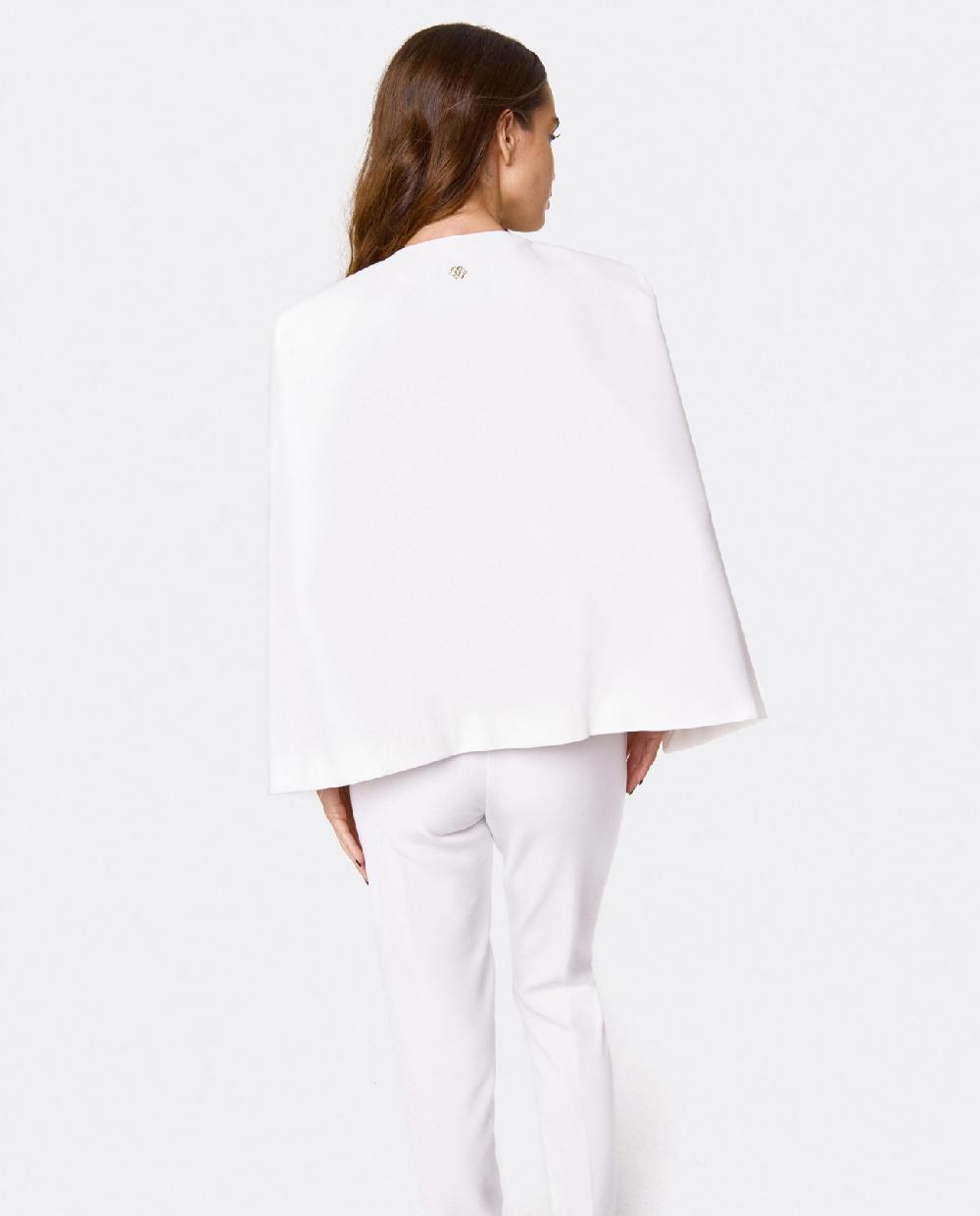 Cuplé CHAQUETA CAPA CREP BLANCO Ahorra y exporta
