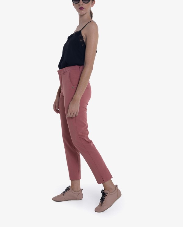 Cuplé PANTALON CREP ROSA Oferta exclusiva