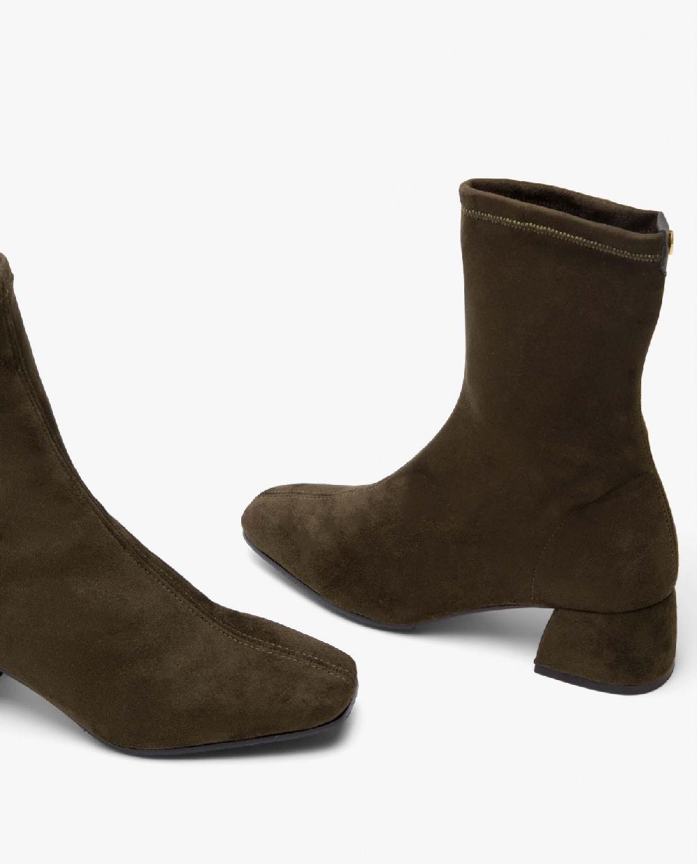 Cuplé BOTIN ULTRASUEDE STRECH VERDE Rebajas de fábrica
