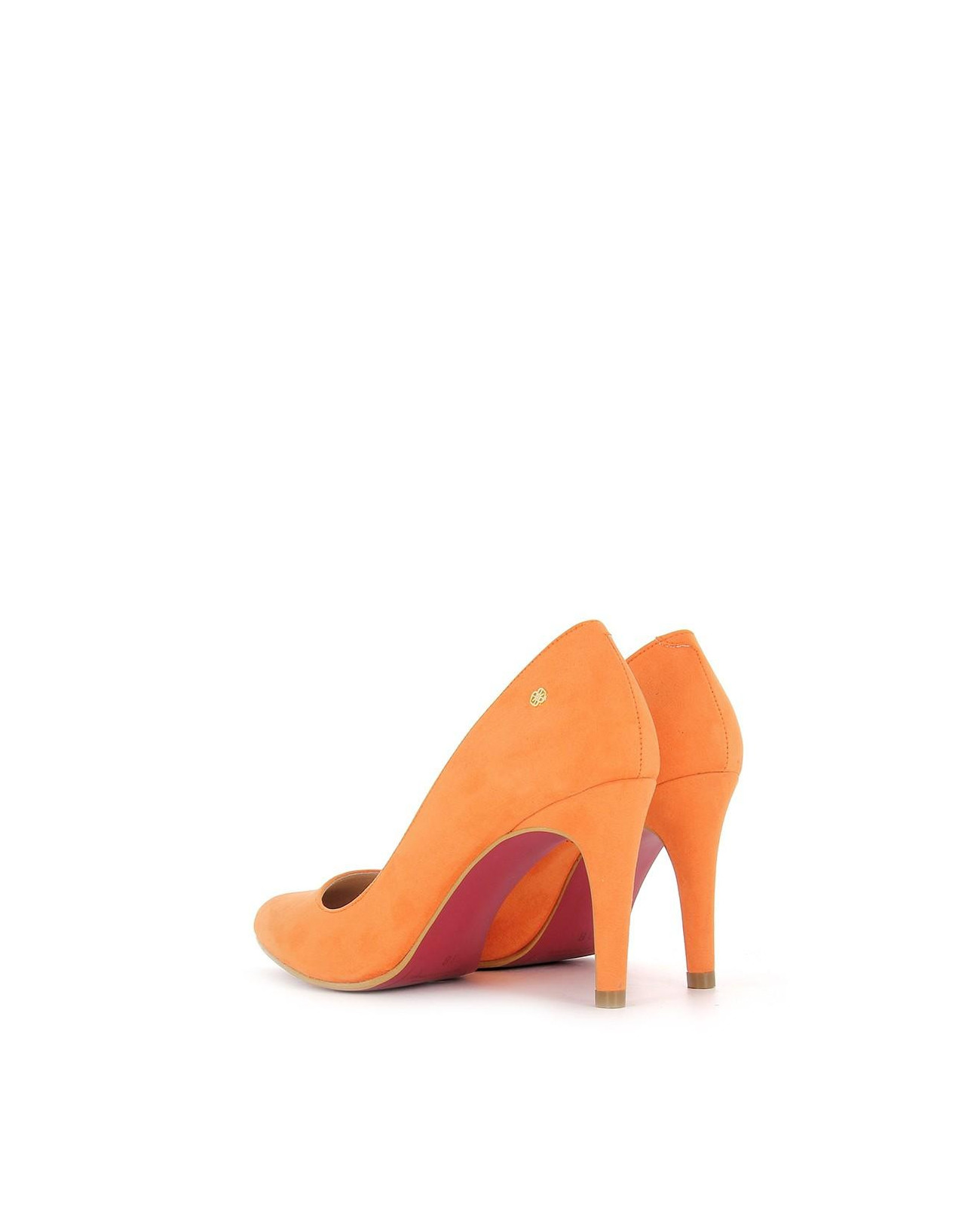 Cuplé STILETTO ULTRASUEDE ORANGE Liquidación