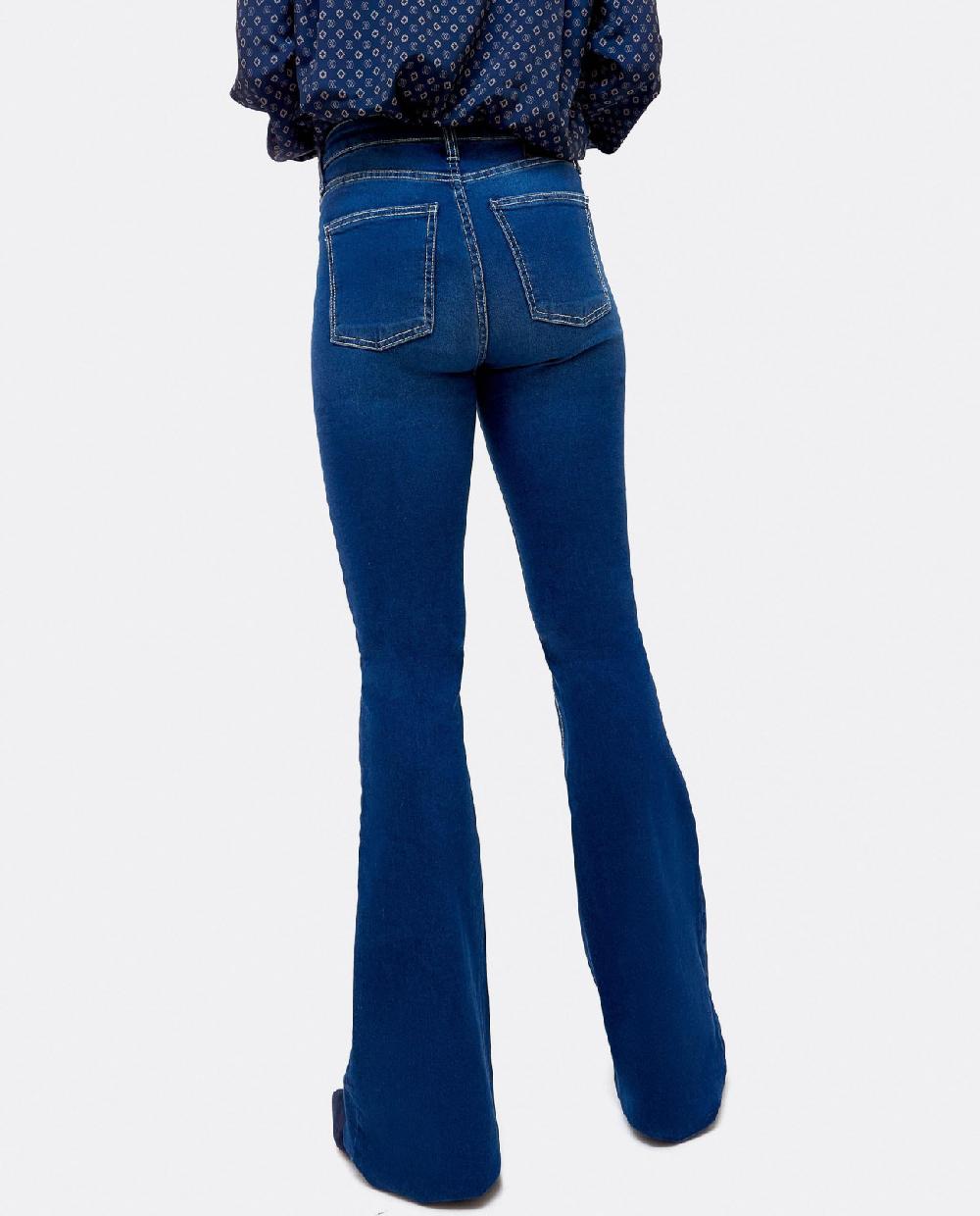 Cuplé PANTALÓN VAQUERO CON CAMPANA VAQUERO MARINO Grandes ahorros