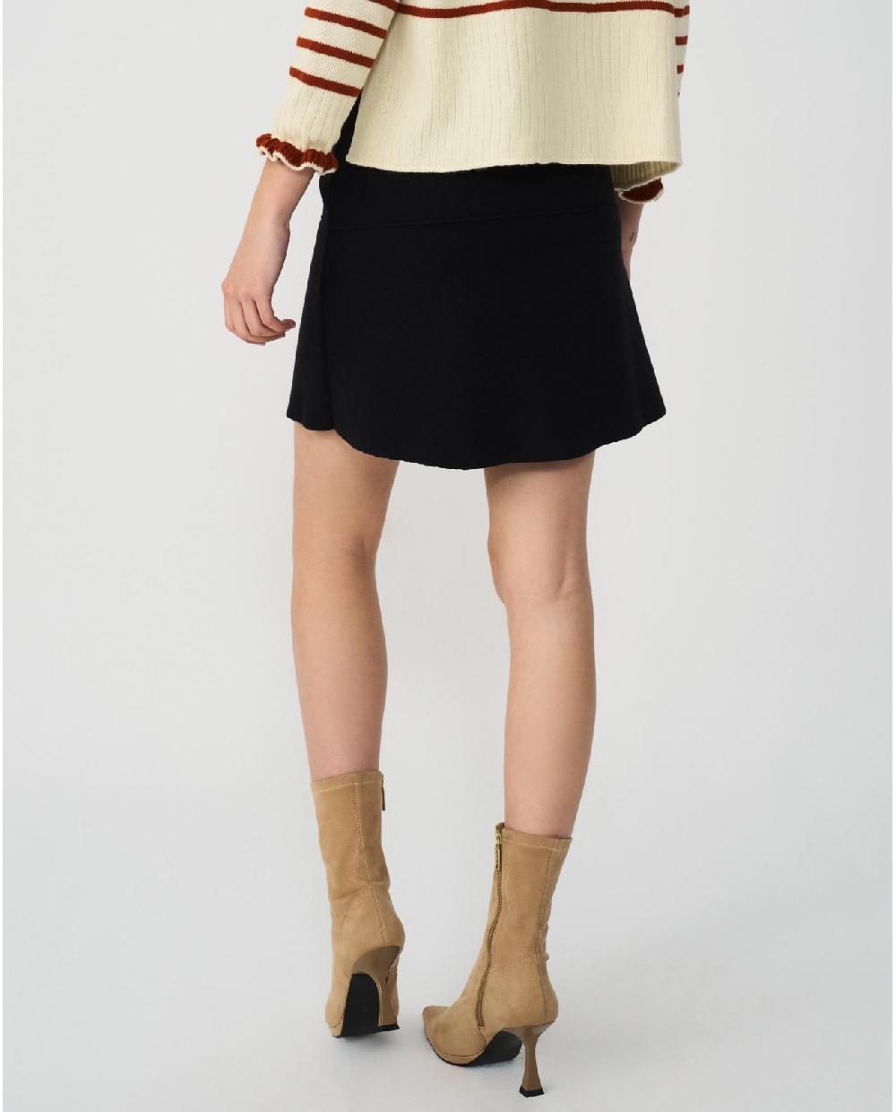 Cuplé FALDA MINI VOLANTE PUNTO NEGRO Gran oferta