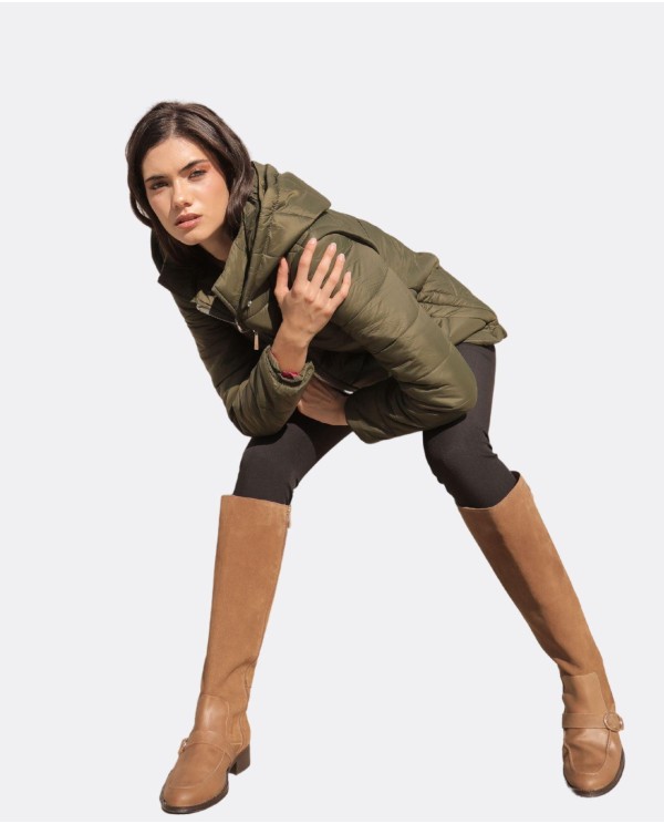 Cuplé PARKA NYLON VERDE Mejor oferta