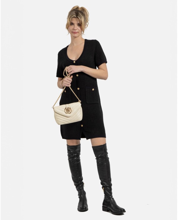Cuplé VESTIDO BOTONES PUNTO NEGRO Últimos 3 días