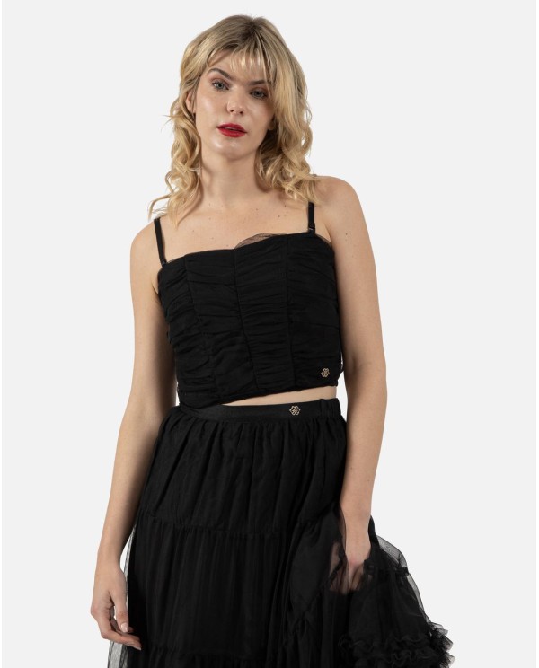 Cuplé FALDA MIDI TUL TUL NEGRO ÚLTIMAS EDICIONES