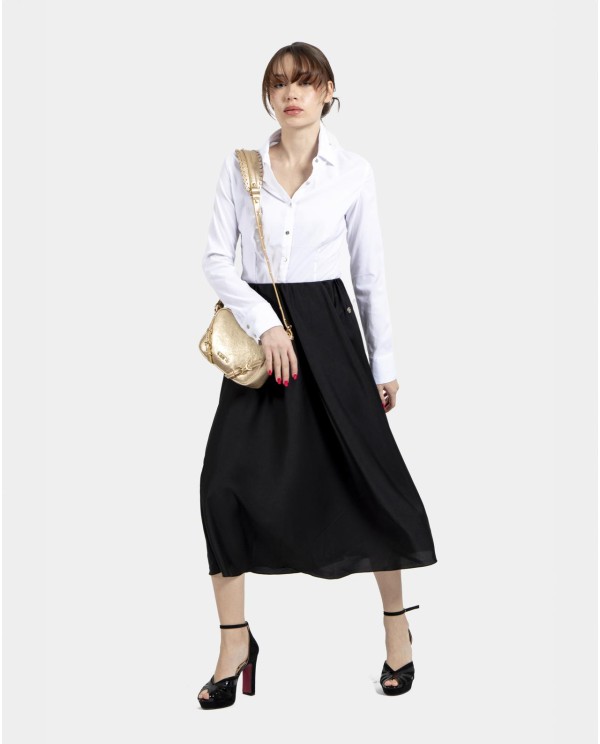 Cuplé FALDA MIDI SATEN NEGRO Últimos 2 días