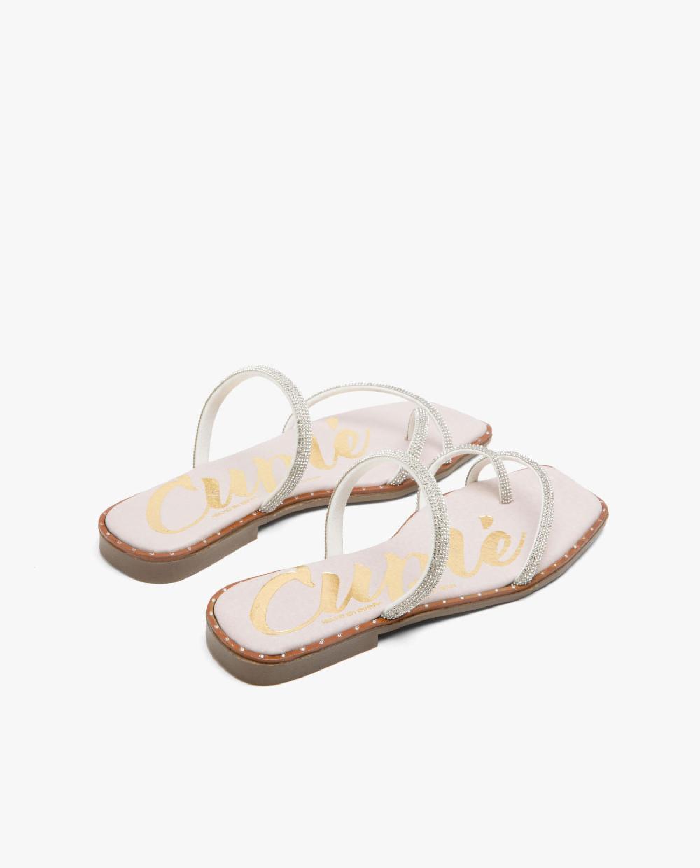 Cuplé SANDALIA STRASS PLATA Rebajas baratas
