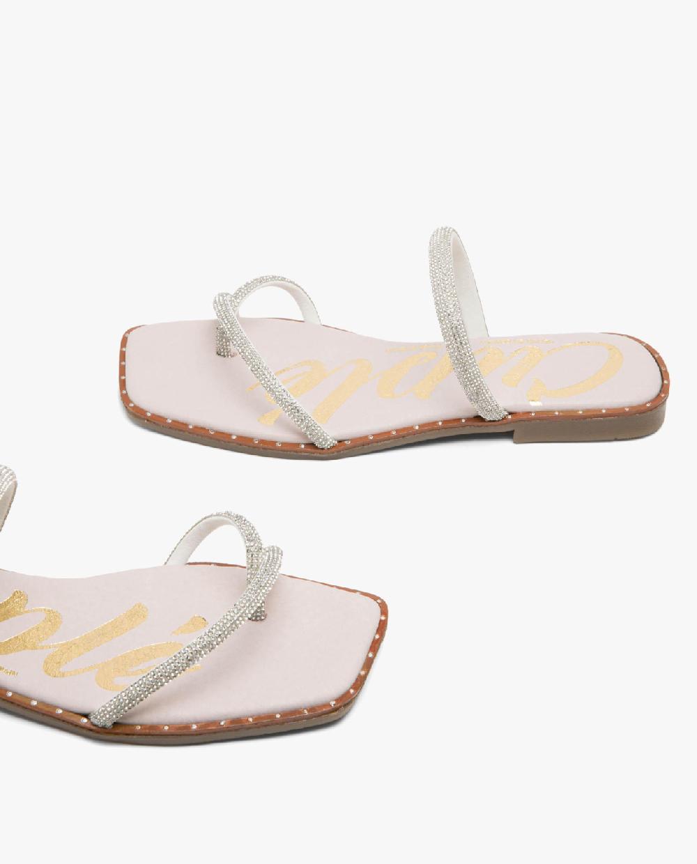 Cuplé SANDALIA STRASS PLATA Rebajas baratas