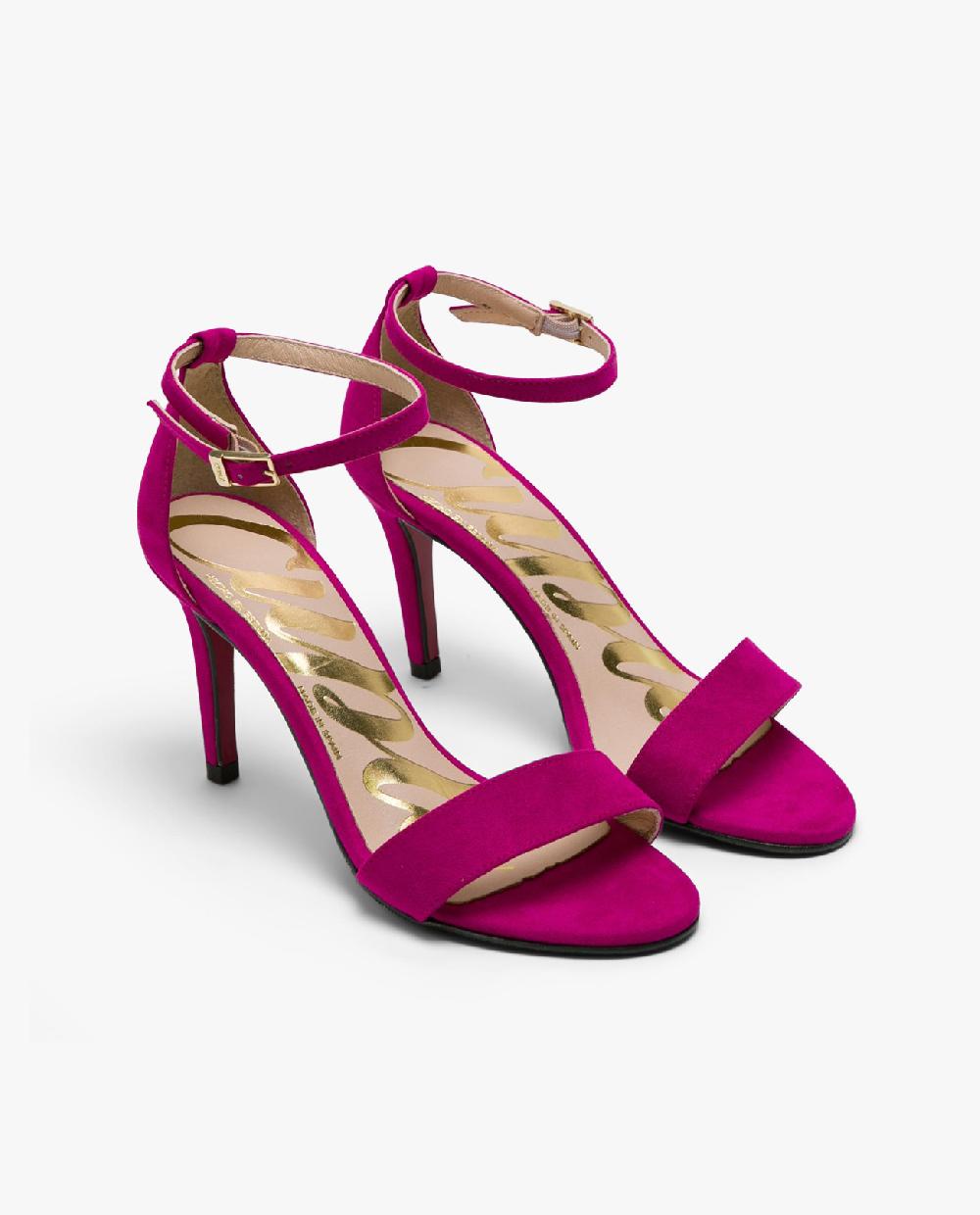 Cuplé SANDALIA PULSERA ULTRASUEDE FUCSIA Rebajas de fábrica