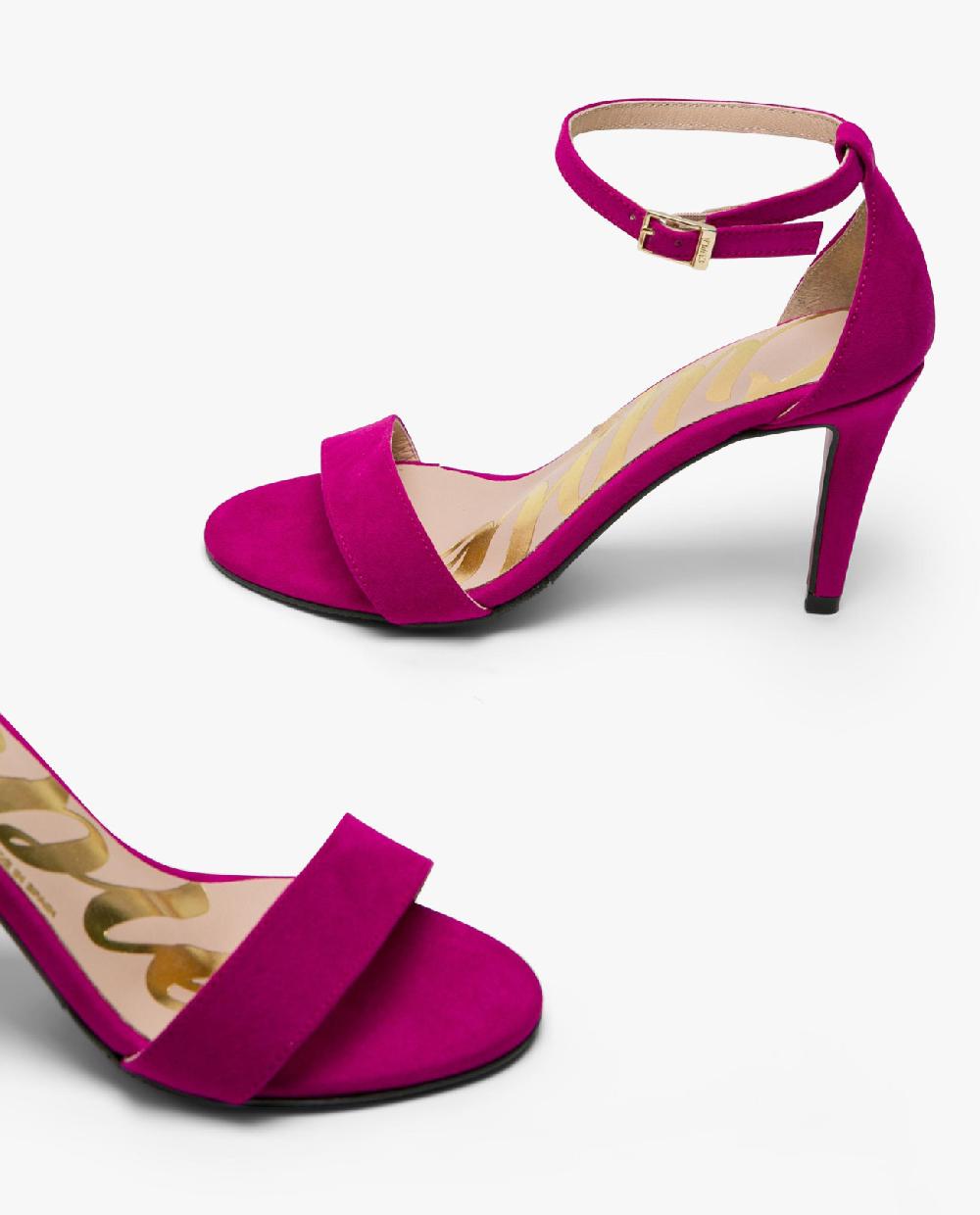 Cuplé SANDALIA PULSERA ULTRASUEDE FUCSIA Rebajas de fábrica