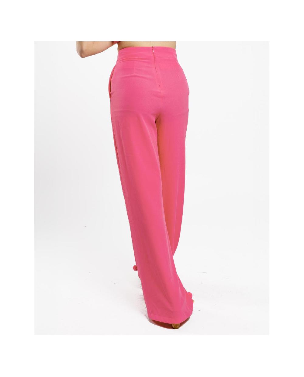 Cuplé PANTALON CAMPANA CREP FUCSIA Últimos 3 días