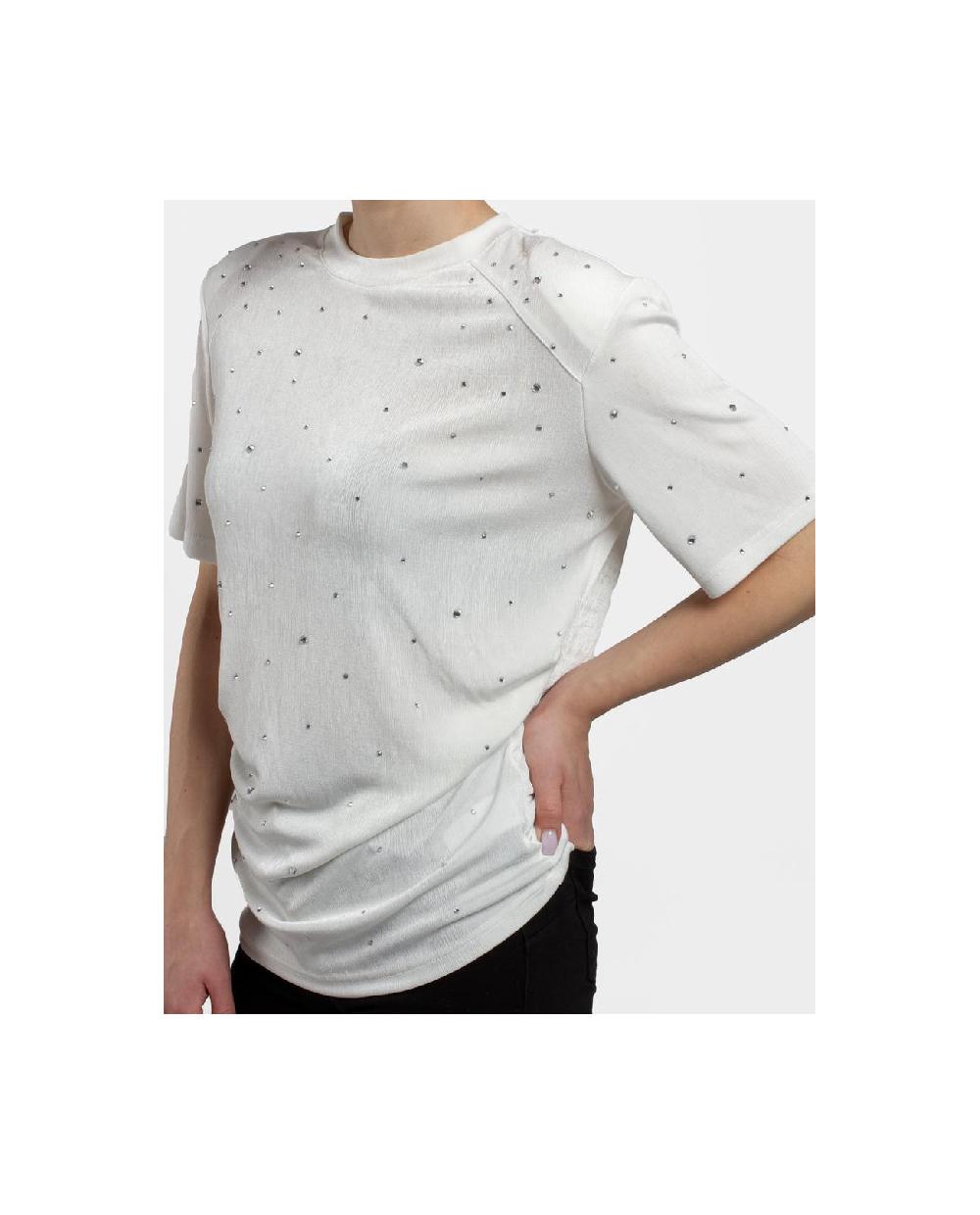 Cuplé CAMISETA STRASS PUNTO BLANCO ÚLTIMAS EDICIONES