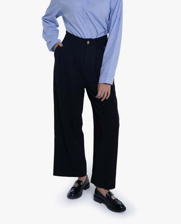 Cuplé PANTALÓN RECTO NEGRO Descuentos del mes