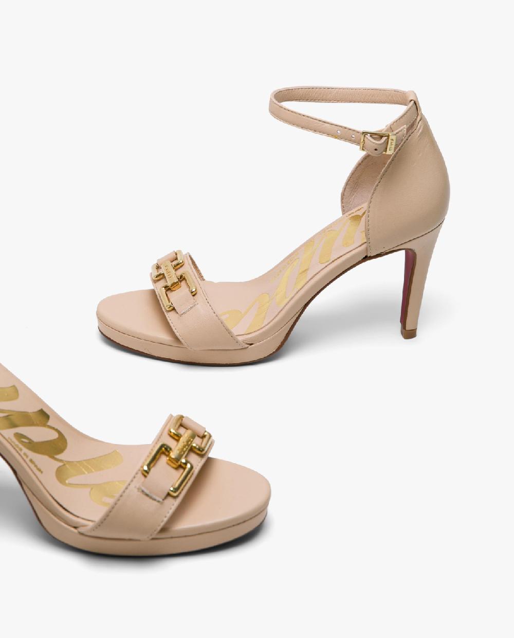 Cuplé SANDALIA TREBILLA PIEL BEIG Gran oferta