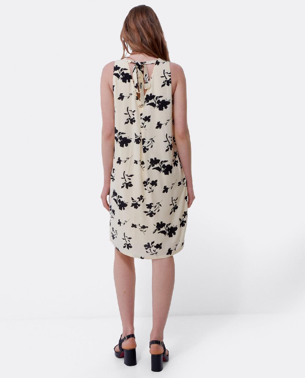 Cuplé MINI VESTIDO ESCOTE PLIEGUES VISCOSA ESTAMPADO FLO Rebajas top