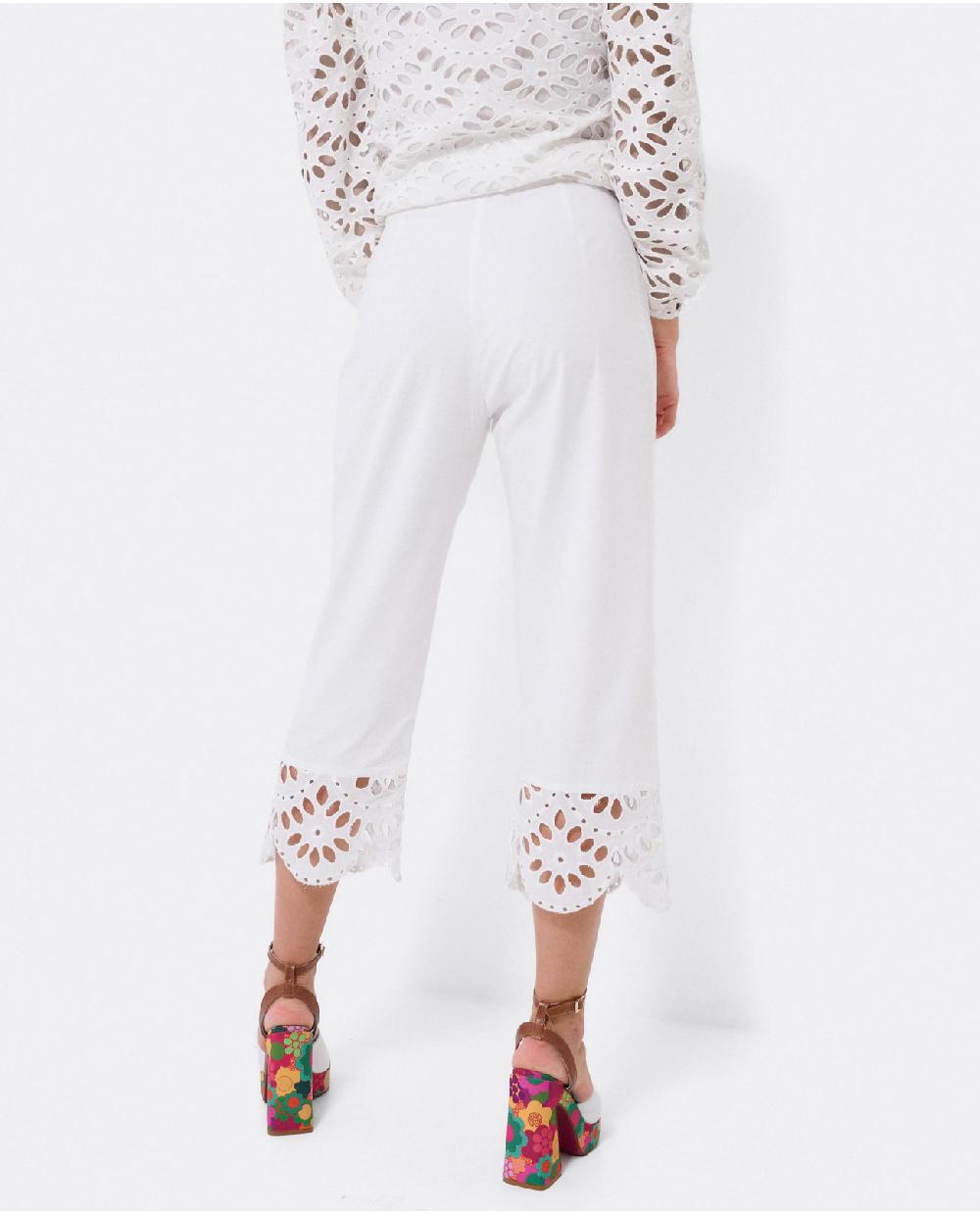Cuplé PANTALON BAJO GUIPUR ALGODON BLANCO Envío gratis