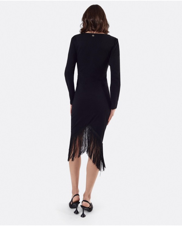 Cuplé VESTIDO NUDO PUNTO NEGRO Solo hoy