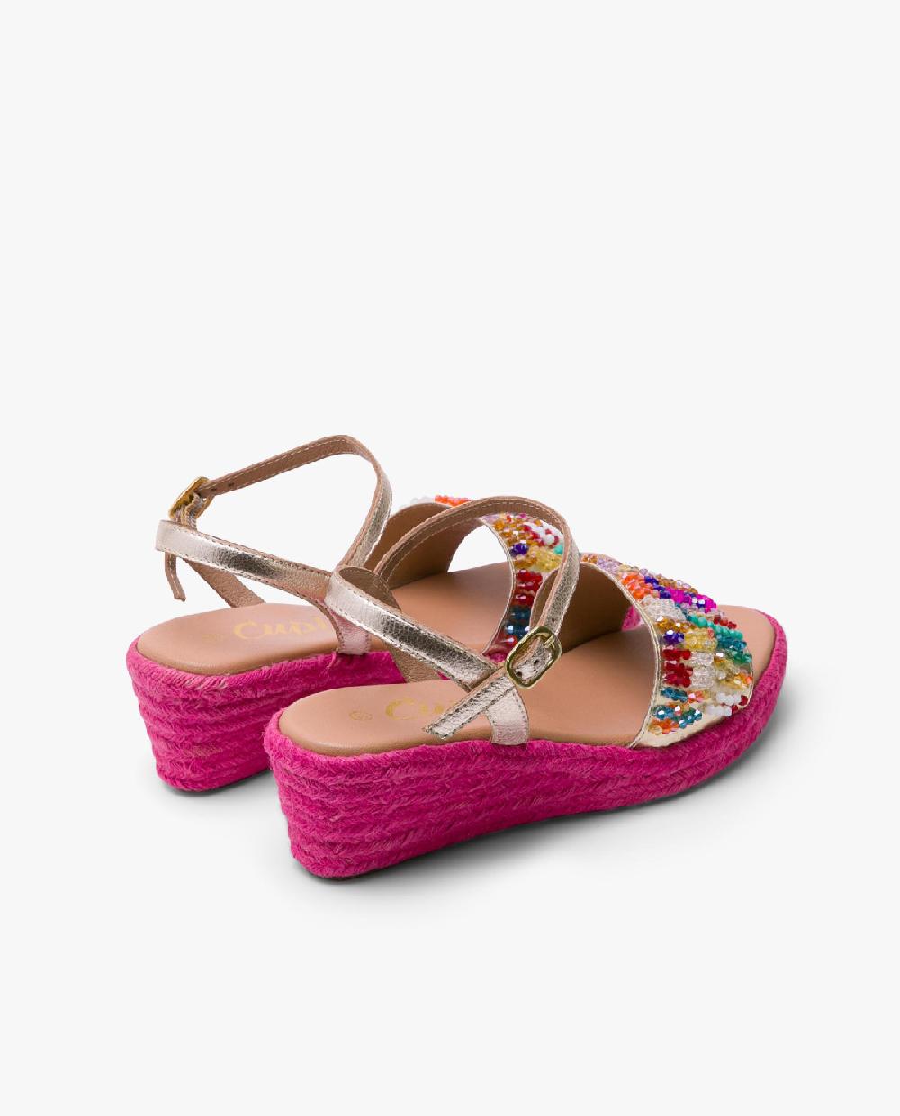 Cuplé CUÑA CRISTALES NAPA MULTICOLOR Tienda de fábrica