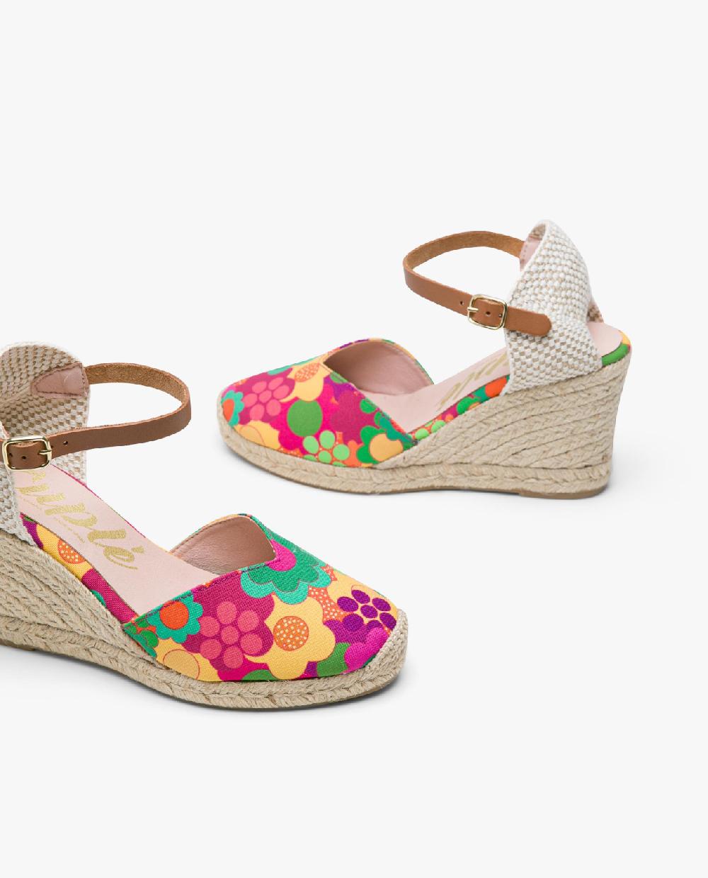 Cuplé VALENCIANA PICO TEJIDO ESTAMPADO FLORES Ofertas de temporada