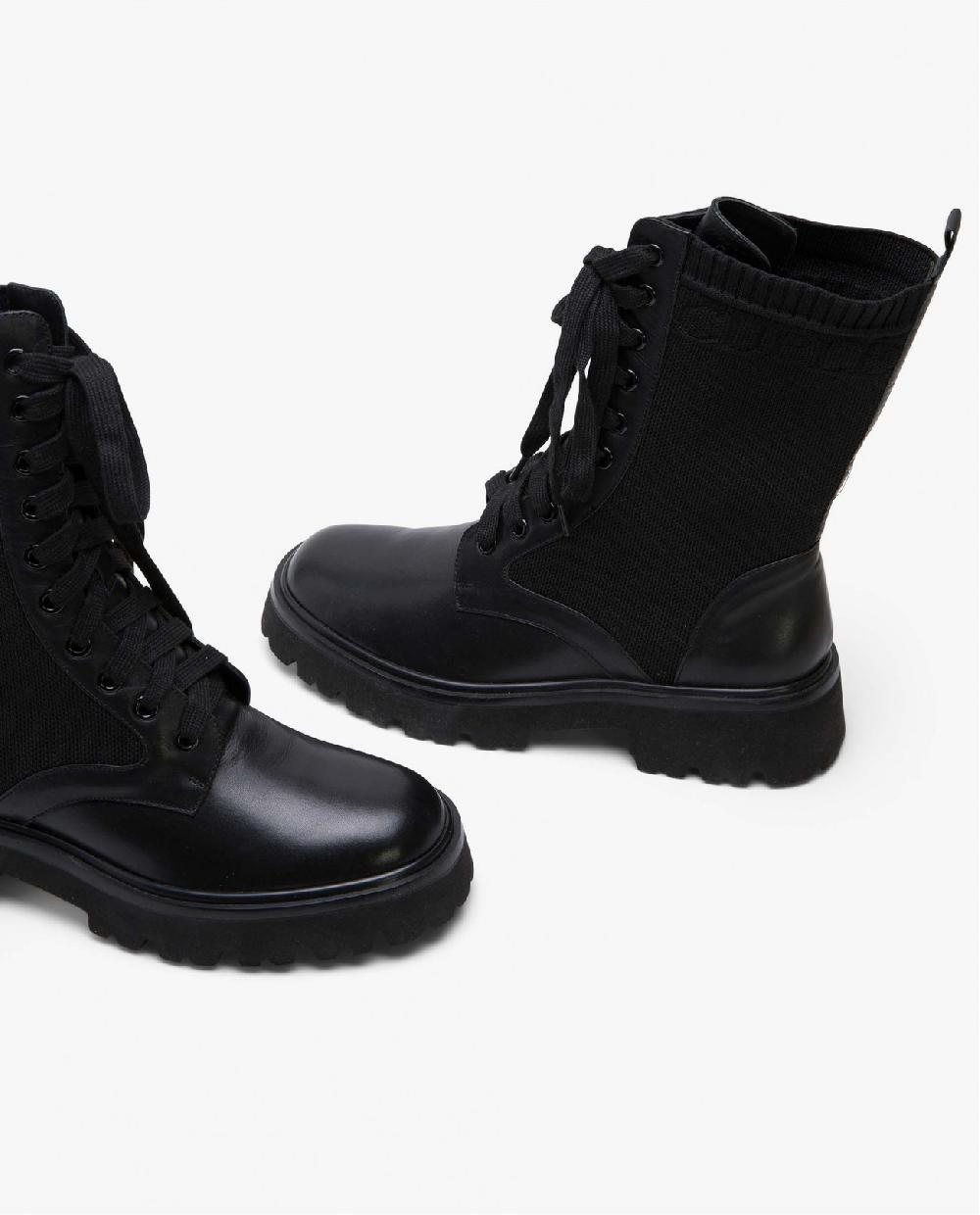 Cuplé BOTIN CORDONES NAPA NEGRO Rebajas de fin de temporada