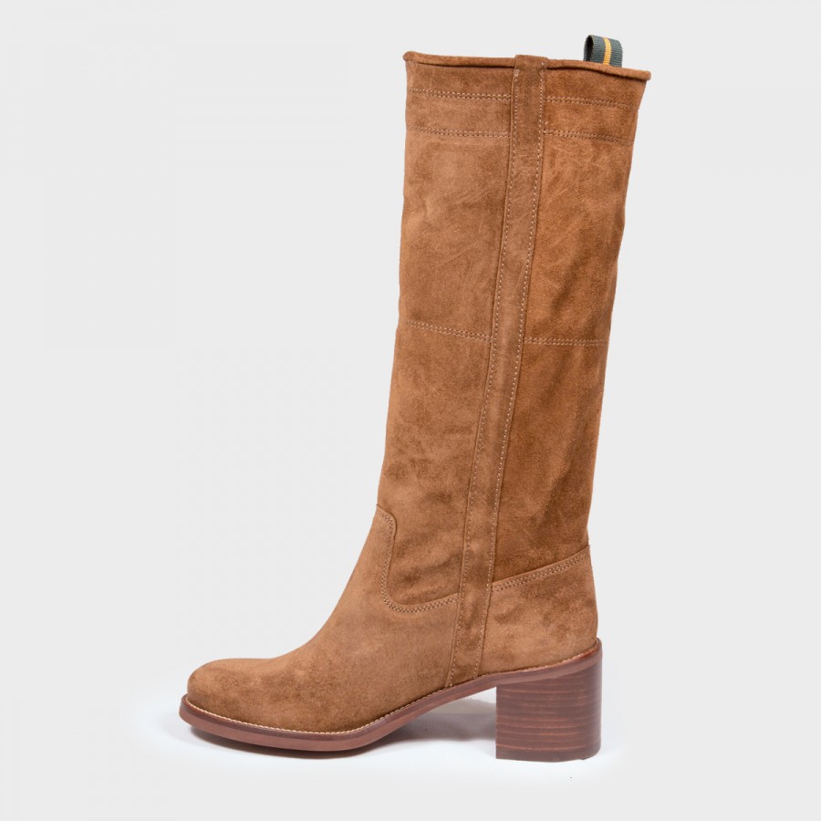 ﻿Dakota boots Bota alta campera mujer C 9 Capuccino Tienda de fábrica
