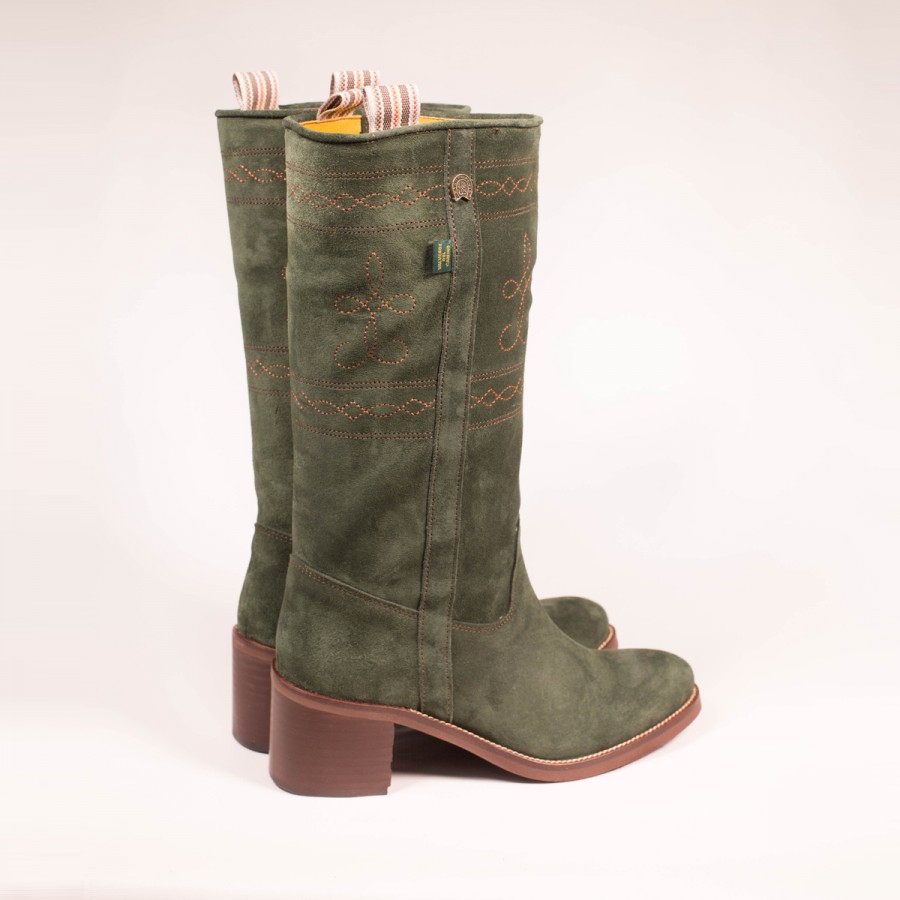 Dakota boots Bota campera mujer C 5 21 Verde Precio ultrabajo