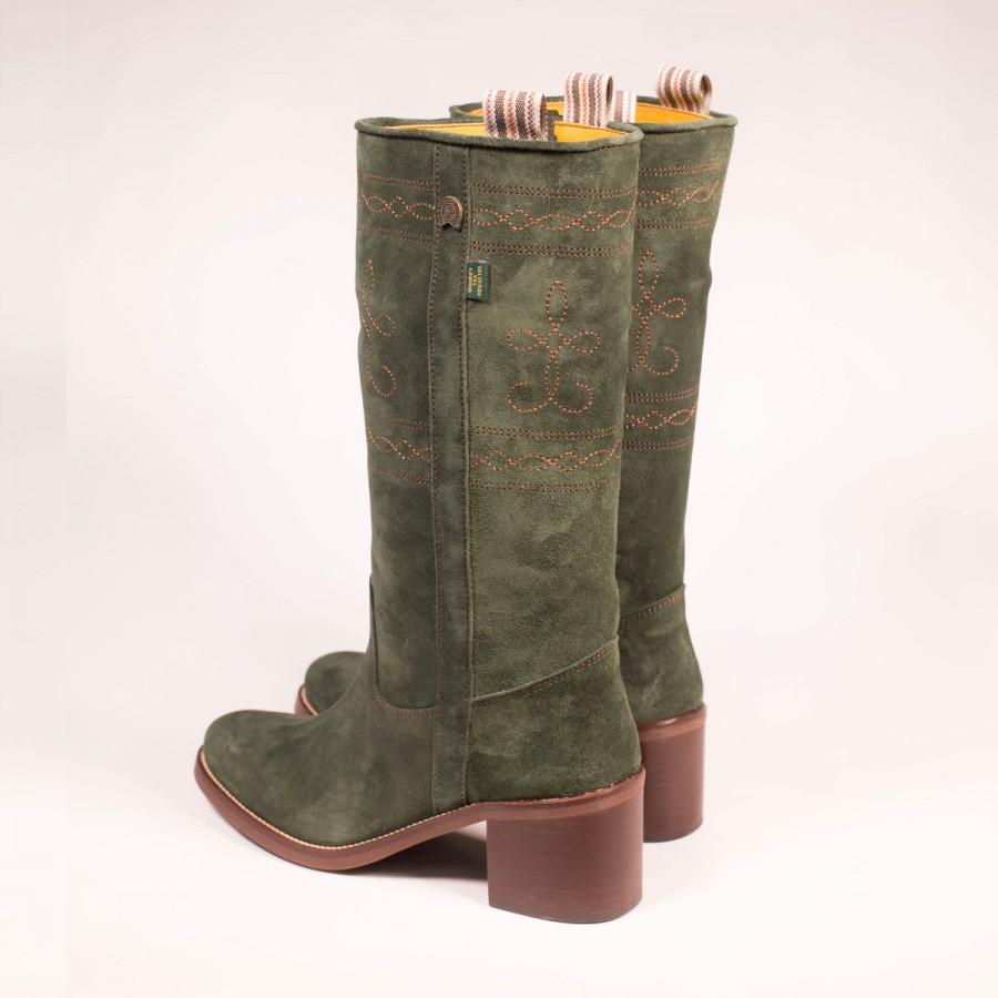 Dakota boots Bota campera mujer C 5 21 Verde Precio ultrabajo