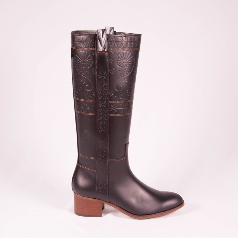 Dakota boots Bota campera vintage DKT 10 Negro En línea