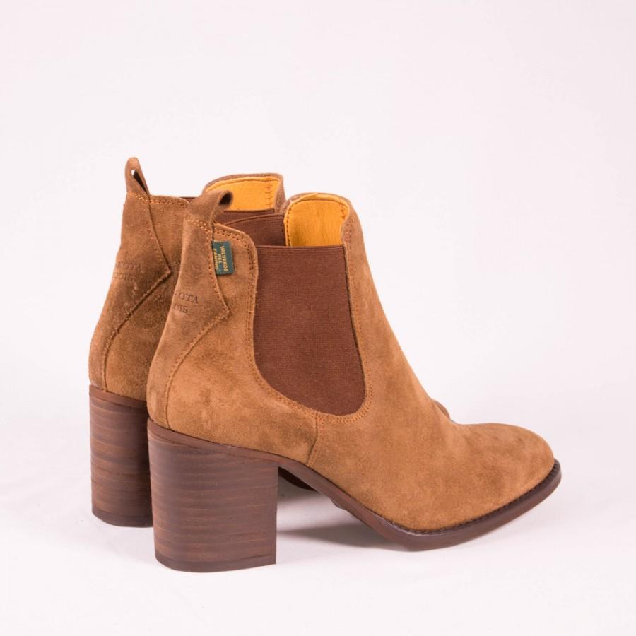 Dakota boots Bota Chelsea mujer DKT 3 Capuccino Venta caliente