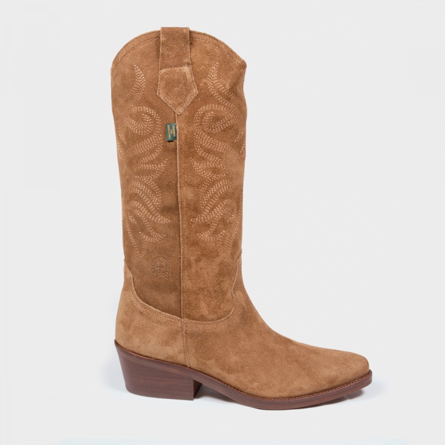 Dakota boots Bota cowboy mujer DKT 622 Capuccino Rebajas baratas