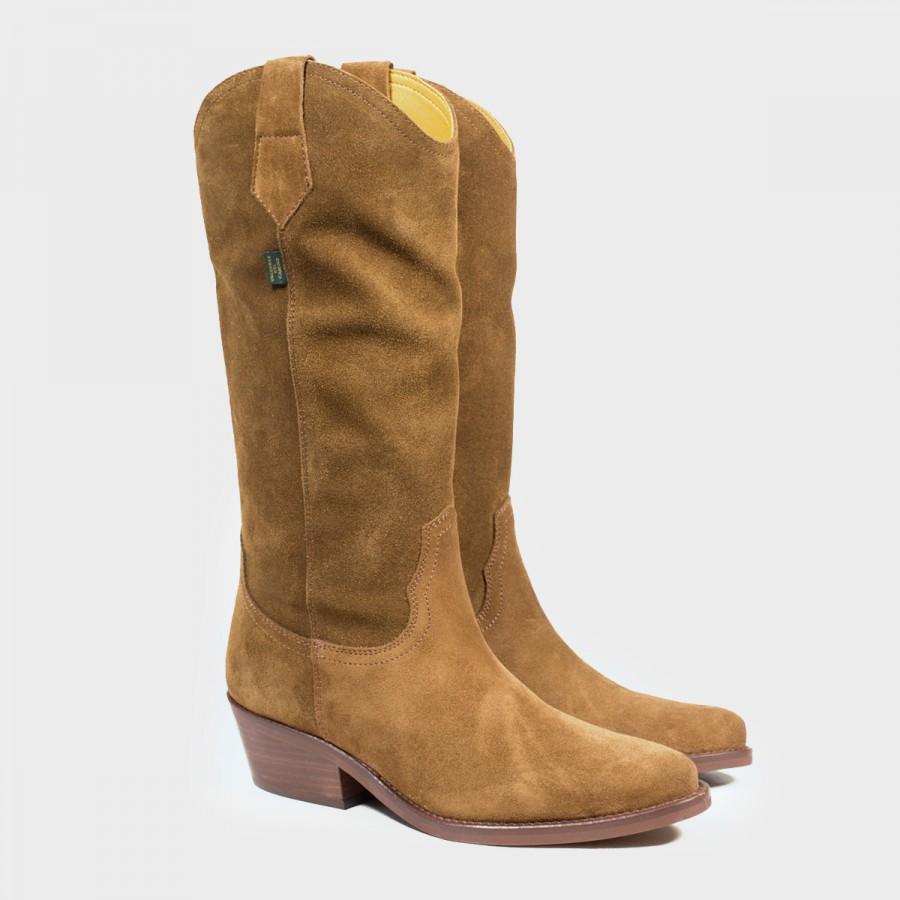 Dakota boots Bota cowboy mujer DKT 70 Capuccino Los más vendidos