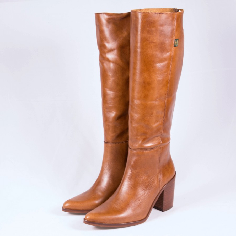 Dakota boots Bota mujer alta cowboy DKT 22 Cuero Ventas relámpago