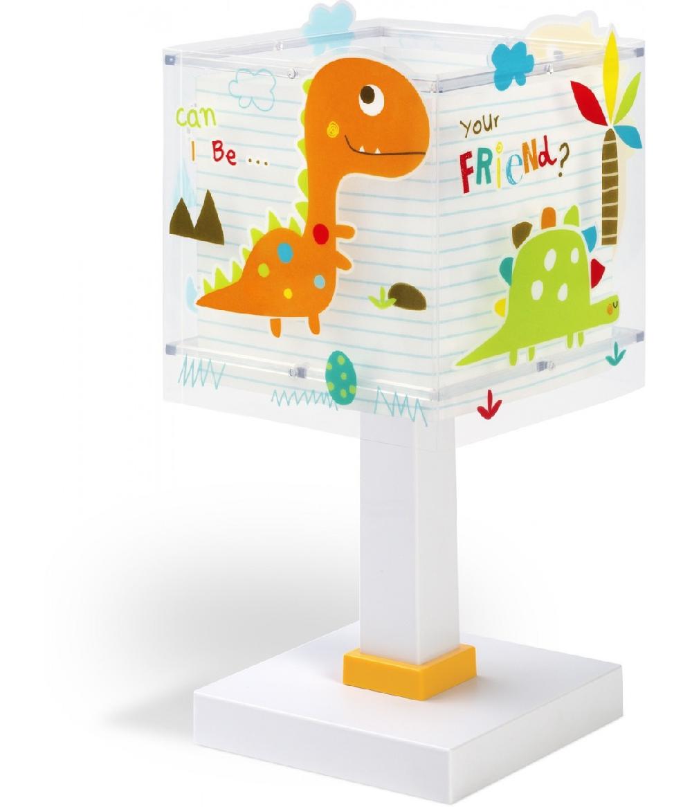 Dansi Lámpara de mesa infantil Dinos Dinosaurios Ahorra y exporta