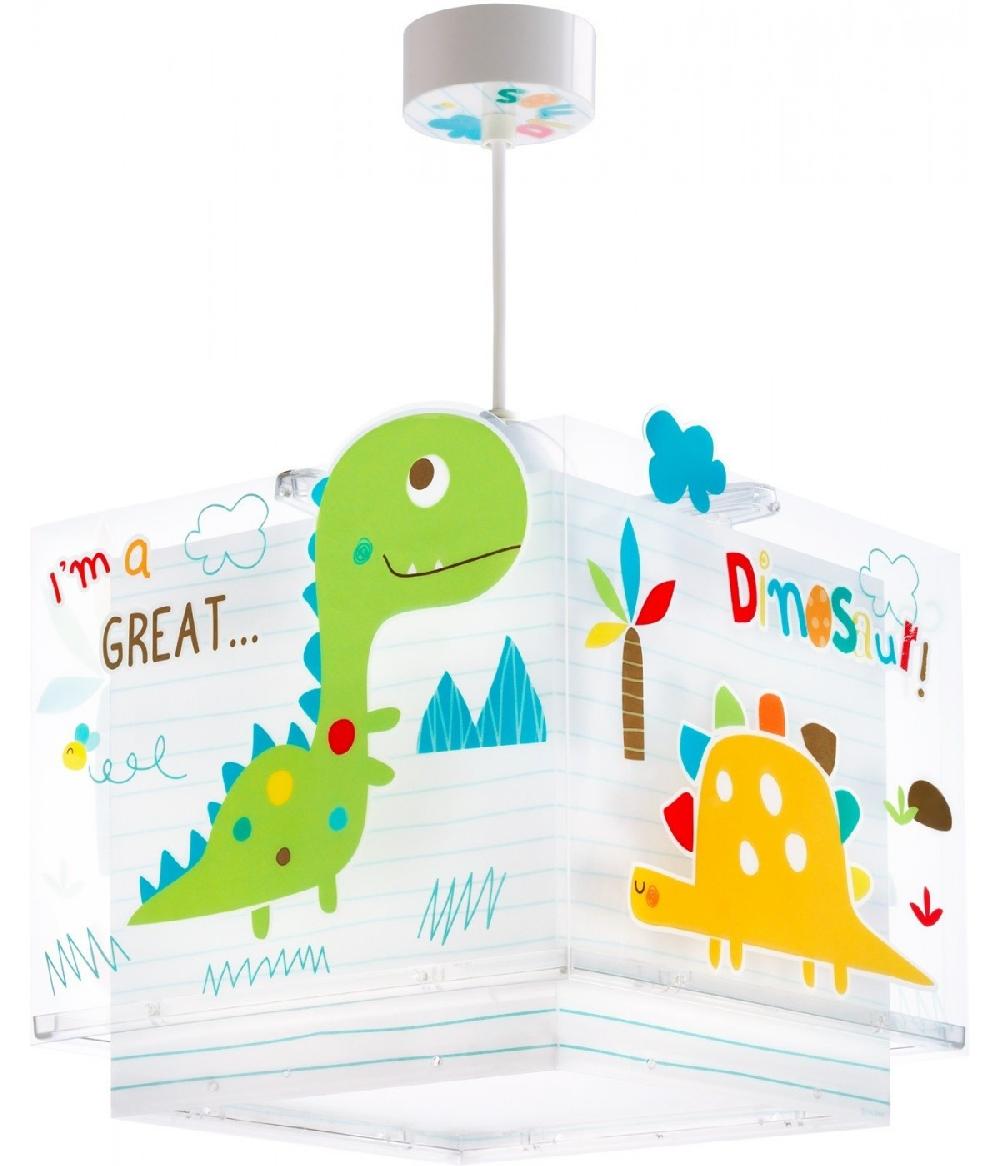 Dansi Lámpara de techo infantil Dinos Dinosaurios En oferta