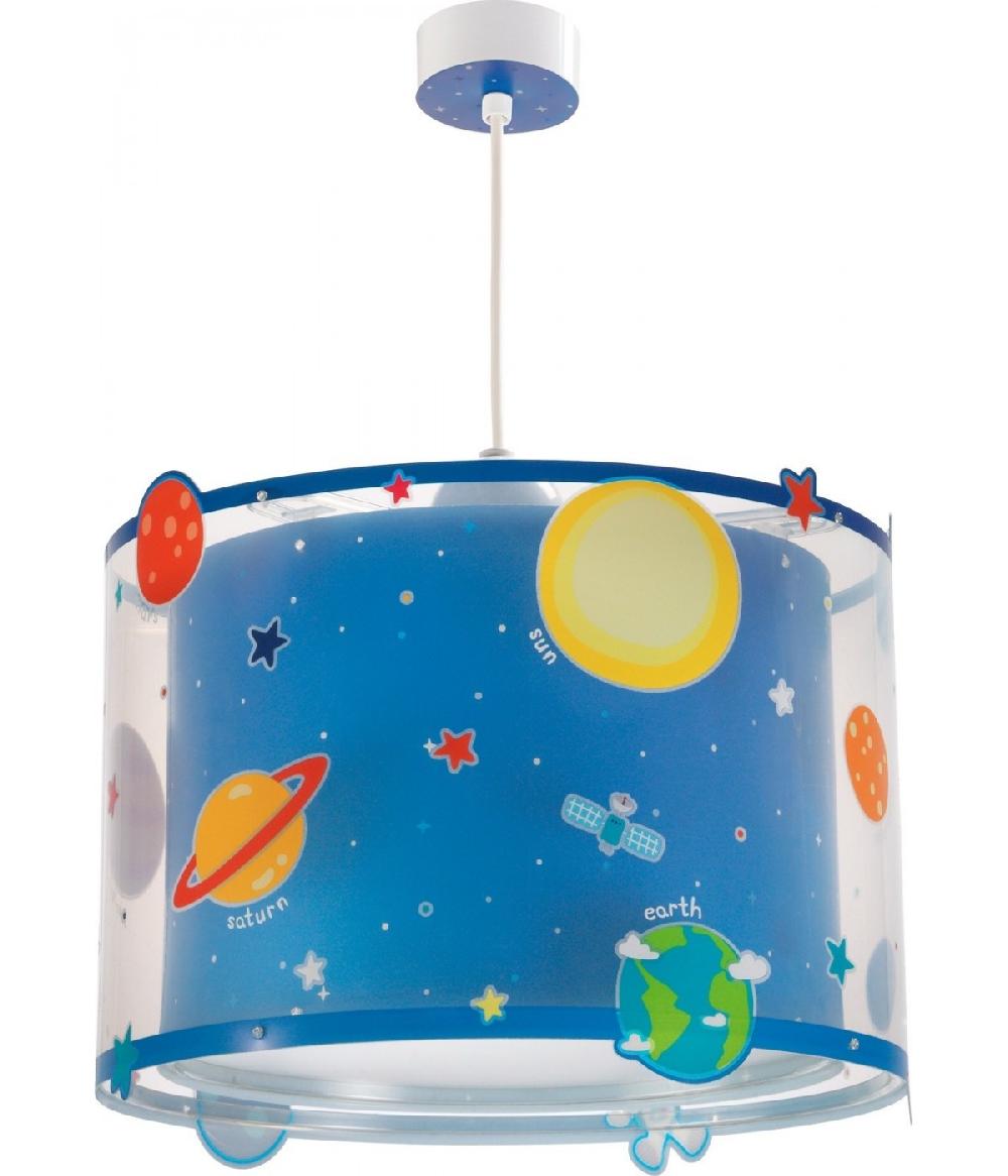 Dansi Lámpara de techo infantil Planets Planetas sistema solar Libre de impuestos