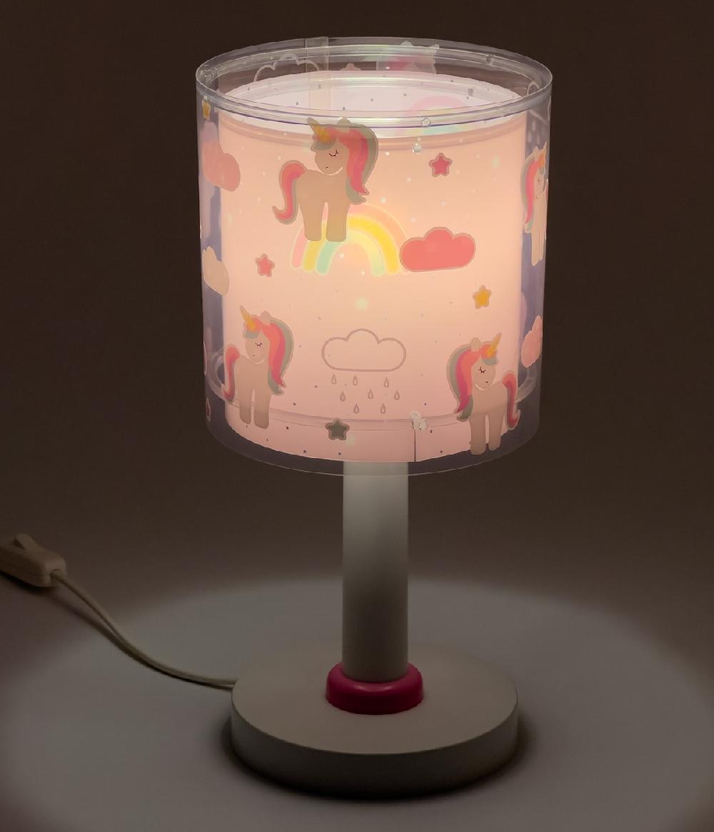 Dansi Lámpara de mesa infantil Unicorns Unicornios Oferta exclusiva