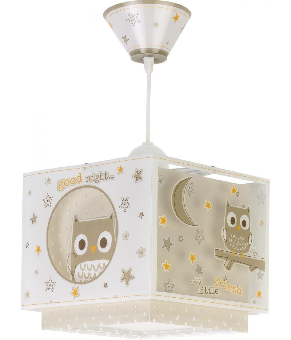 Dansi Lámpara de techo infantil Good Night Búho Descuento por venta flash