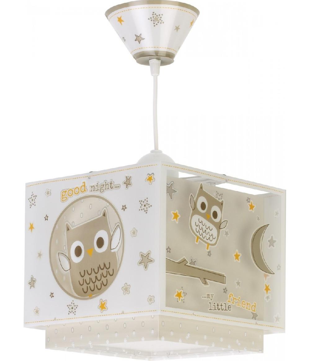 Dansi Lámpara de techo infantil Good Night Búho Descuento por venta flash