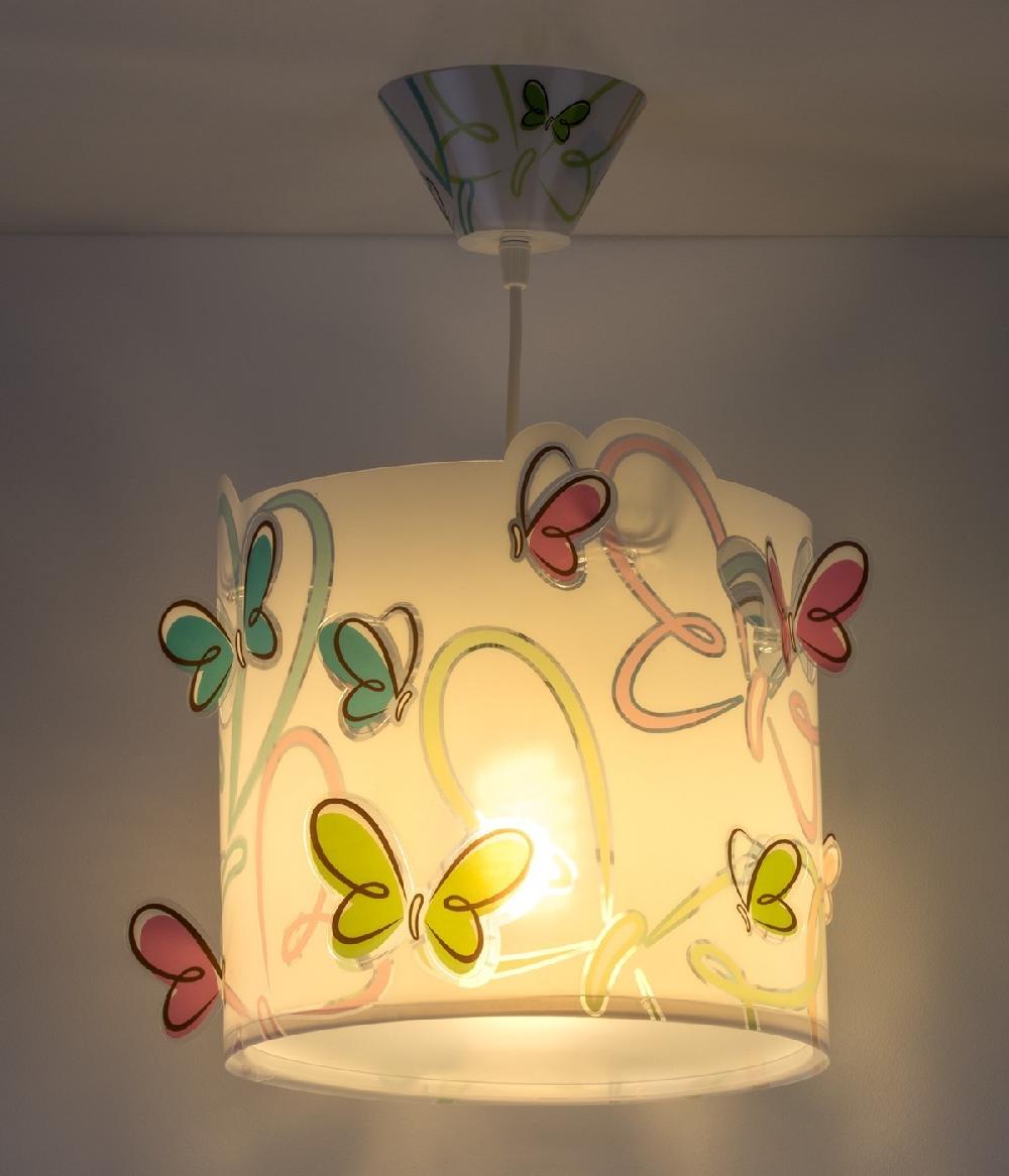 Dansi Lámpara de techo Butterfly Mariposas Grandes ahorros