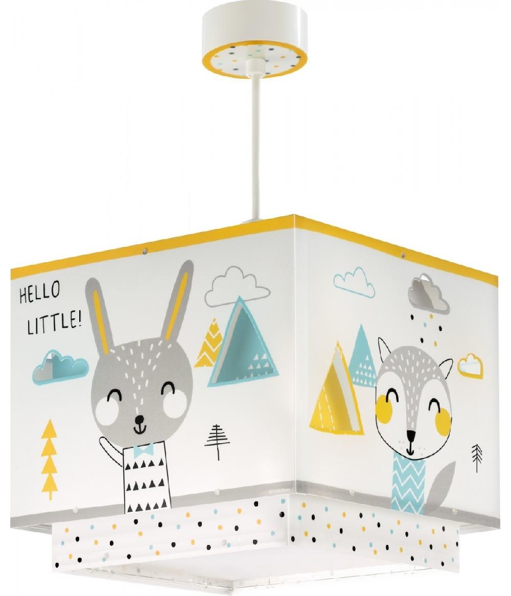 Dansi Lámpara de techo infantil Hello Little animales bosque Precio ultrabajo