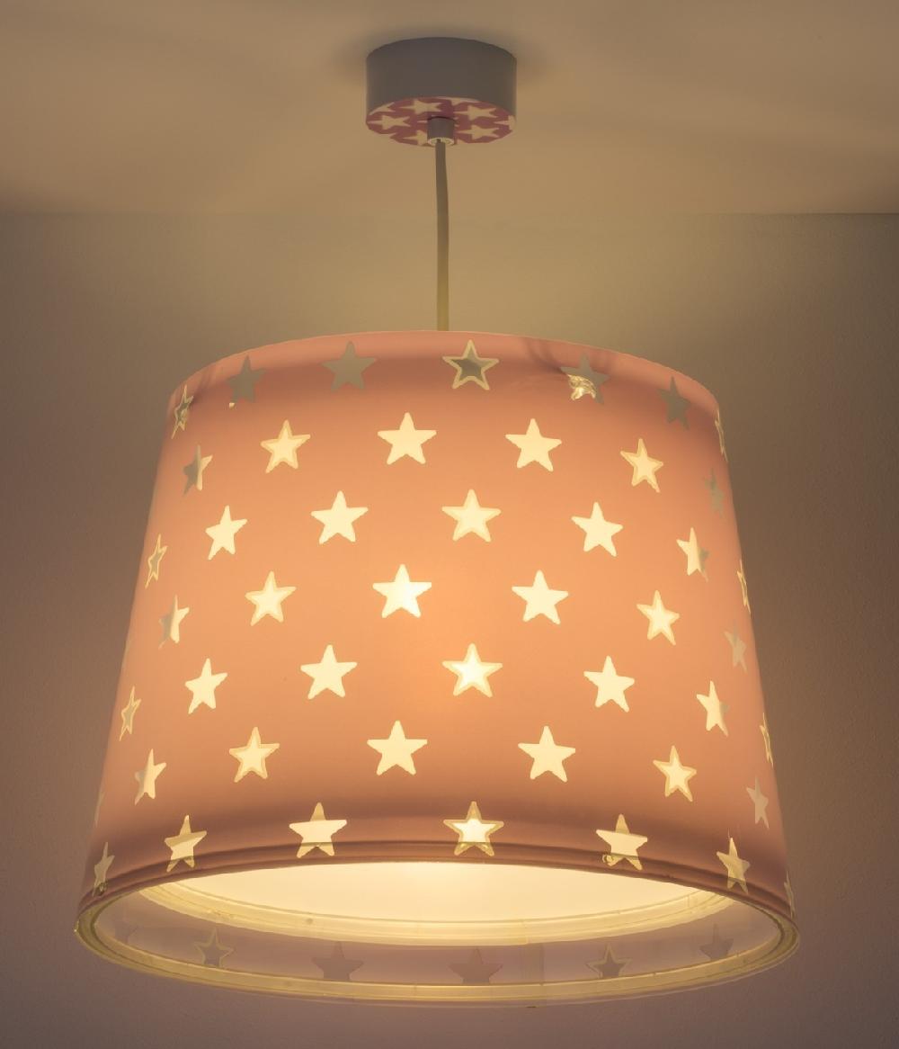 Dansi Lámpara de techo Stars Estrellas malva Rebajas de fábrica
