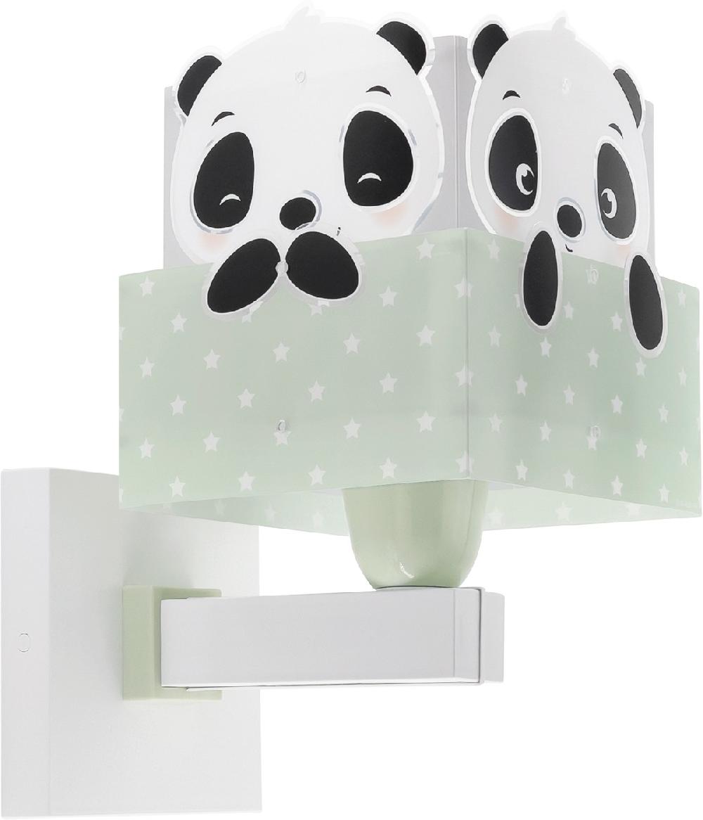 Dansi Aplique de pared infantil Panda verde Mejor oferta