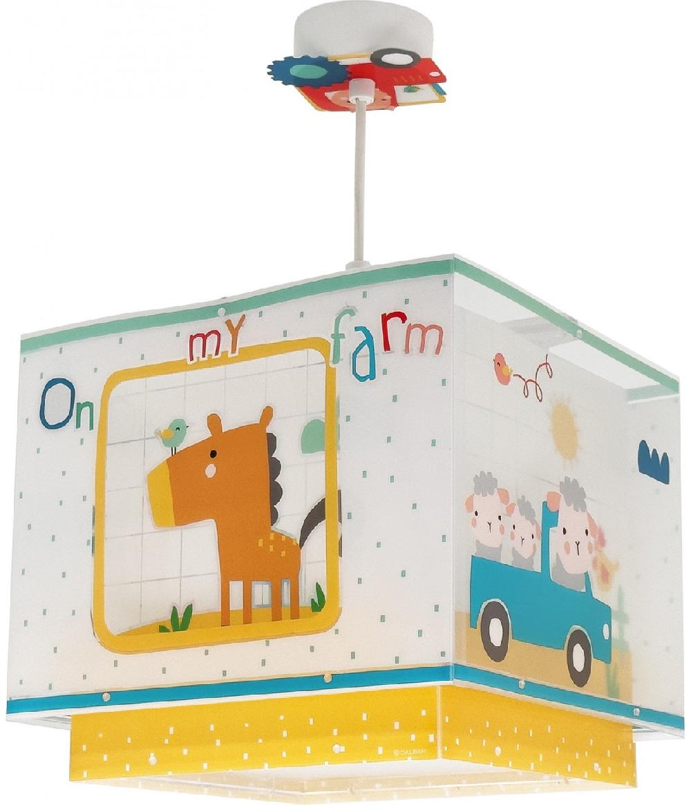 Dansi Lámpara de techo infantil My farm Granja animales Envío gratis